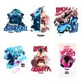CARTOON OBLIVION STICKER SET